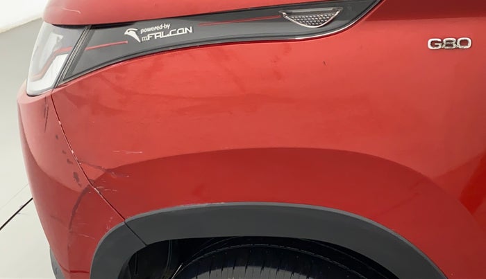 2016 Mahindra Kuv100 K4+ 6 STR, Petrol, Manual, 26,143 km, Left fender - Slightly dented