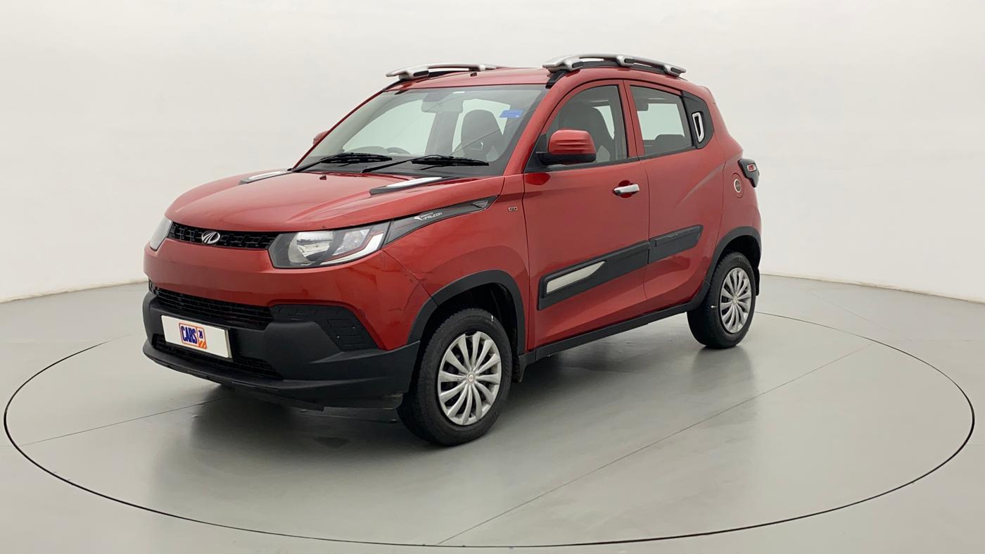 2016 Mahindra Kuv100 K4+ 6 STR, Petrol, Manual, 26,143 km, Left Front Diagonal