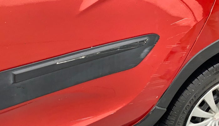 2016 Mahindra Kuv100 K4+ 6 STR, Petrol, Manual, 26,143 km, Rear left door - Minor scratches