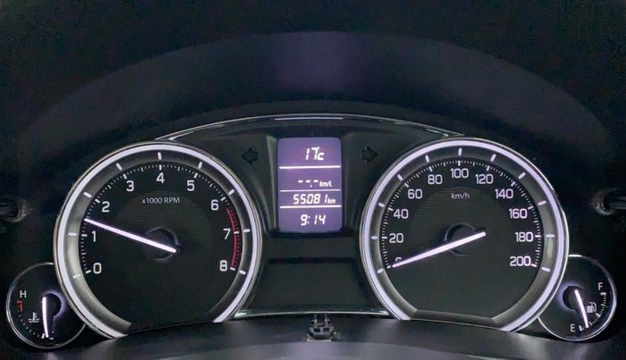 2018 Maruti Ciaz SIGMA 1.4 MT PETROL, CNG, Manual, 55,505 km, Odometer Image