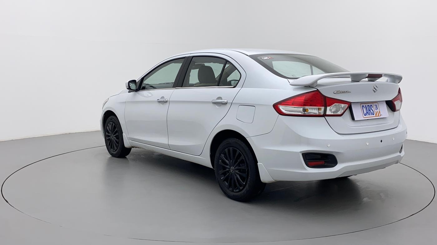 2018 Maruti Ciaz SIGMA 1.4 MT PETROL, CNG, Manual, 55,505 km, Left Back Diagonal