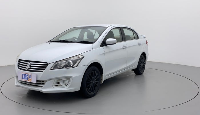 2018 Maruti Ciaz SIGMA 1.4 MT PETROL, CNG, Manual, 55,505 km, Left Front Diagonal