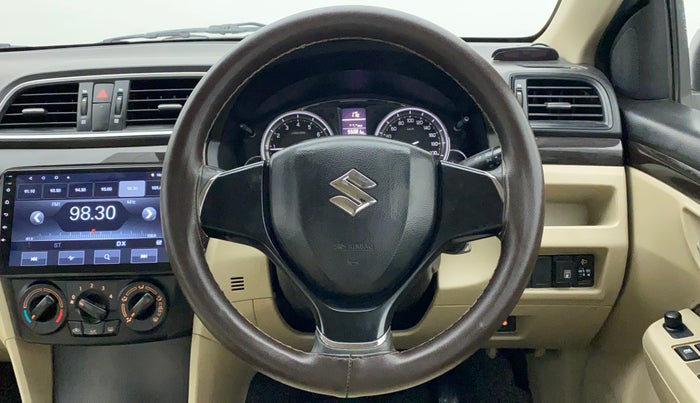 2018 Maruti Ciaz SIGMA 1.4 MT PETROL, CNG, Manual, 55,505 km, Steering Wheel Close Up