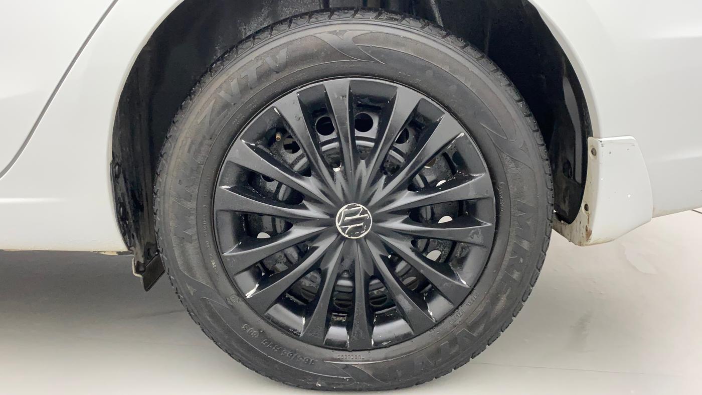 2018 Maruti Ciaz SIGMA 1.4 MT PETROL, CNG, Manual, 55,505 km, Left Rear Wheel
