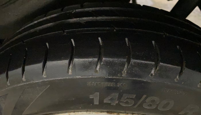 2015 Maruti Wagon R 1.0 LXI, Petrol, Manual, 39,871 km, Left Rear Tyre Tread