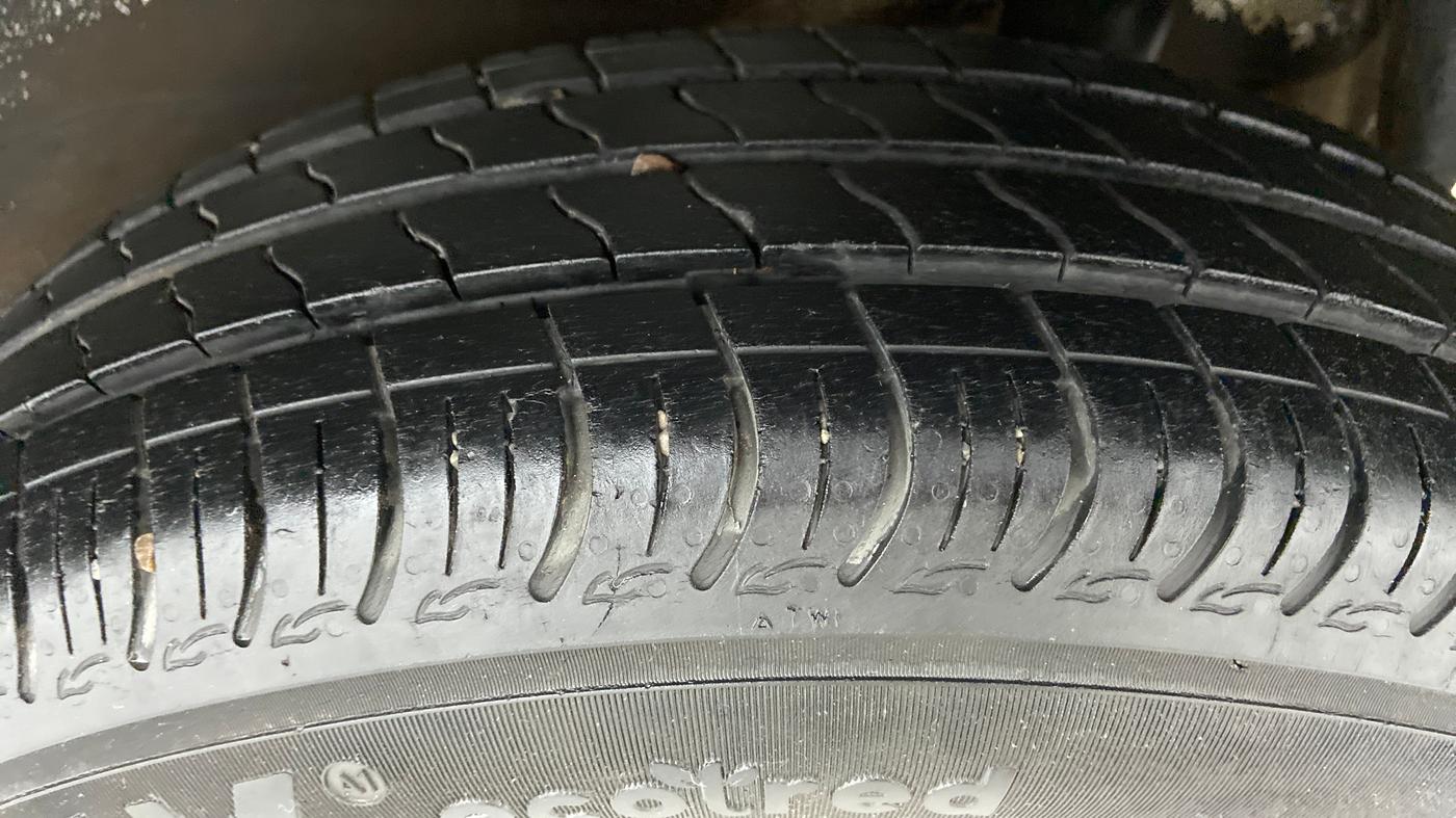 2020 Maruti S PRESSO VXI PLUS, Petrol, Manual, 19,193 km, Left Rear Tyre Tread
