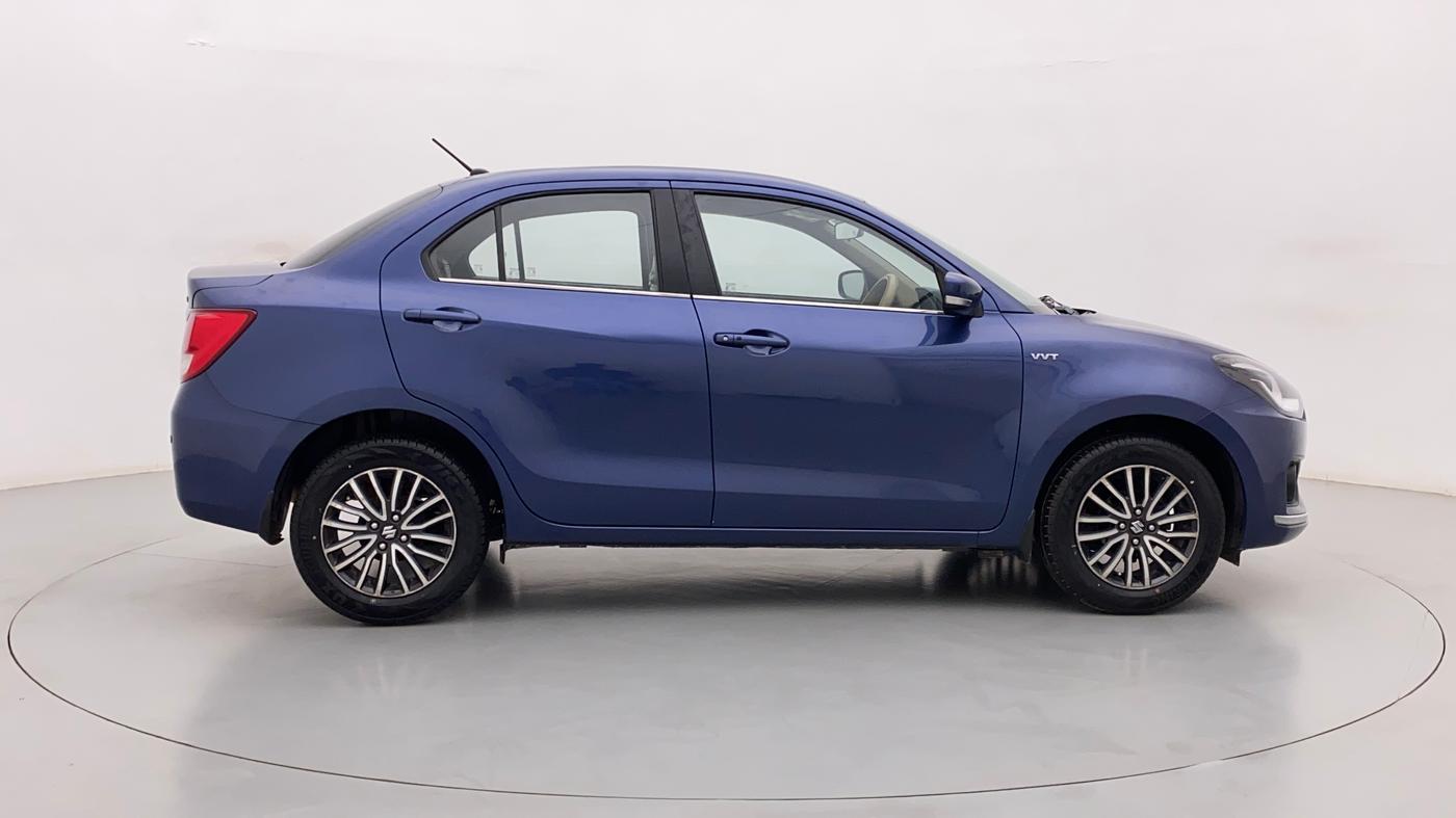 2017 Maruti Dzire ZXI PLUS AMT, Petrol, Automatic, 1,05,838 km, Right Side View