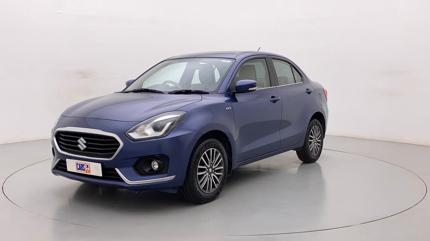 2017 Maruti Dzire ZXI PLUS AMT, Petrol, Automatic, 1,05,838 km, Left Front Diagonal