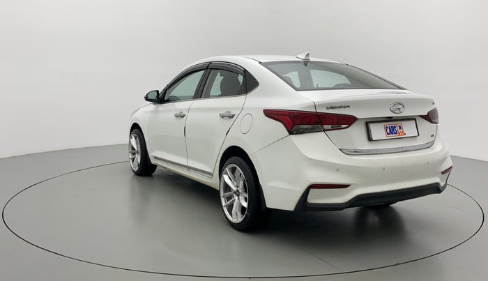 2017 Hyundai Verna 1.6 CRDI SX + AT, Diesel, Automatic, 53,838 km, Left Back Diagonal