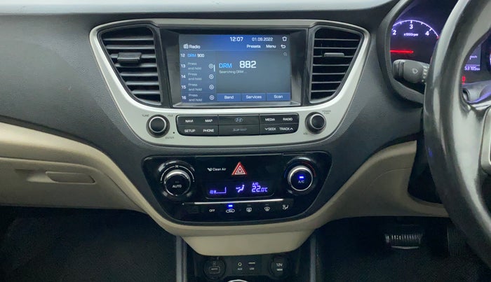 2017 Hyundai Verna 1.6 CRDI SX + AT, Diesel, Automatic, 53,838 km, Air Conditioner