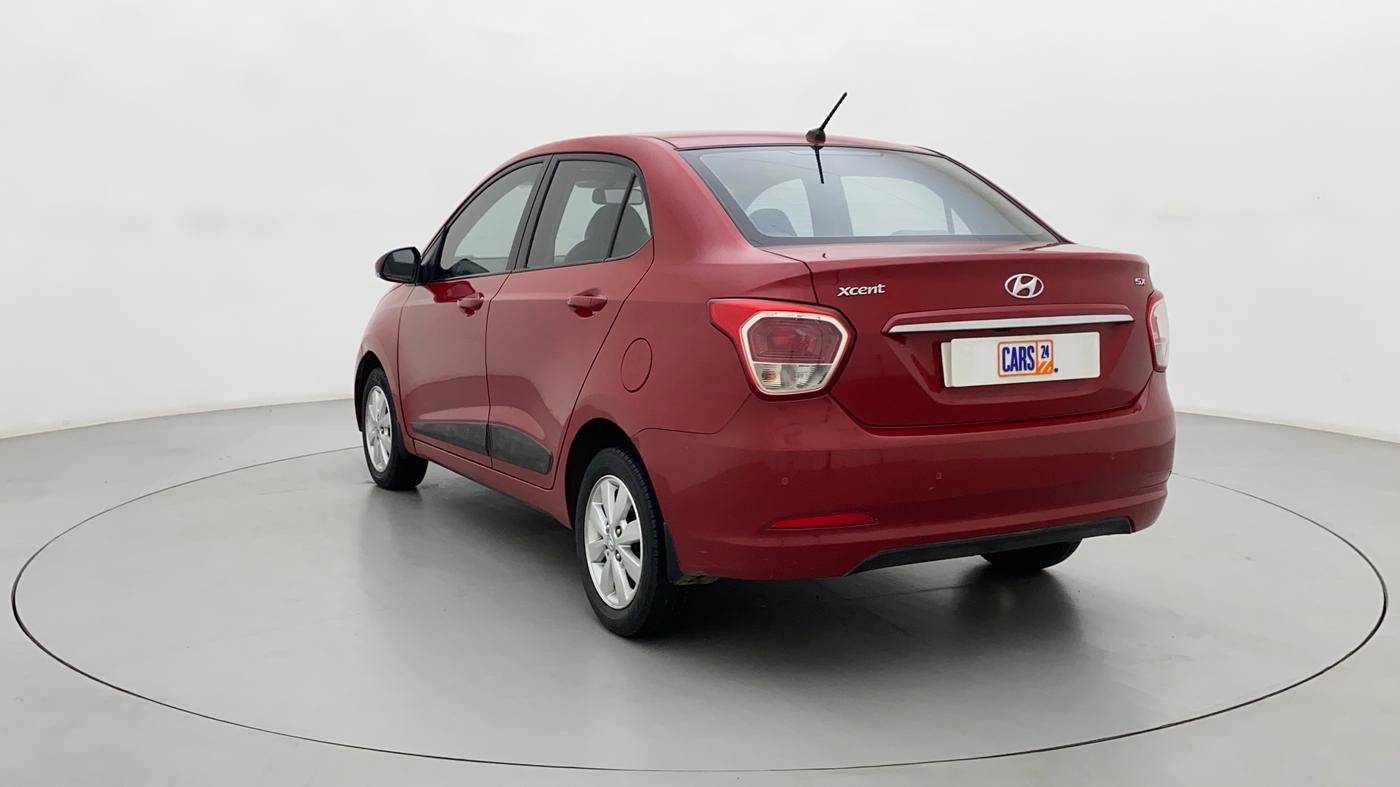 2017 Hyundai Xcent SX 1.2 CRDI, Diesel, Manual, 88,880 km, Left Back Diagonal