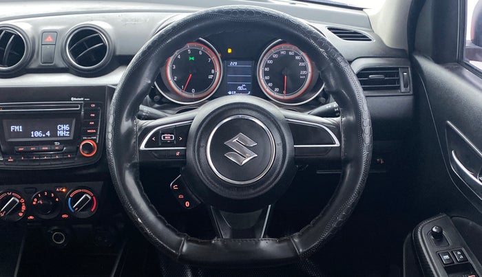 2019 Maruti Swift VXI D, Petrol, Manual, 53,648 km, Steering Wheel Close Up