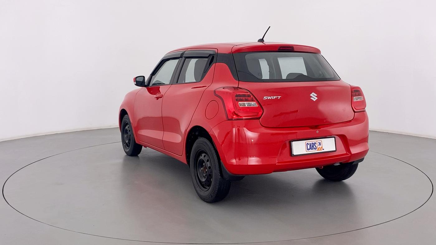 2019 Maruti Swift VXI D, Petrol, Manual, 53,648 km, Left Back Diagonal
