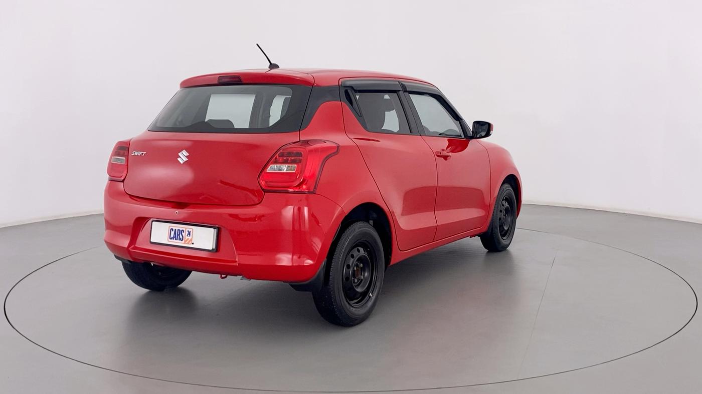 2019 Maruti Swift VXI D, Petrol, Manual, 53,648 km, Right Back Diagonal