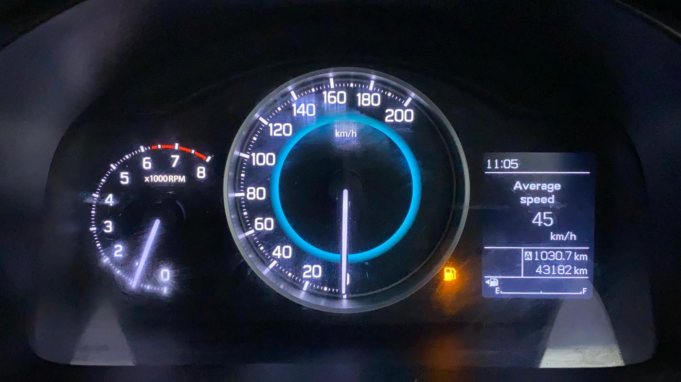 2018 Maruti IGNIS ZETA 1.2, Petrol, Manual, 43,182 km, Odometer Image