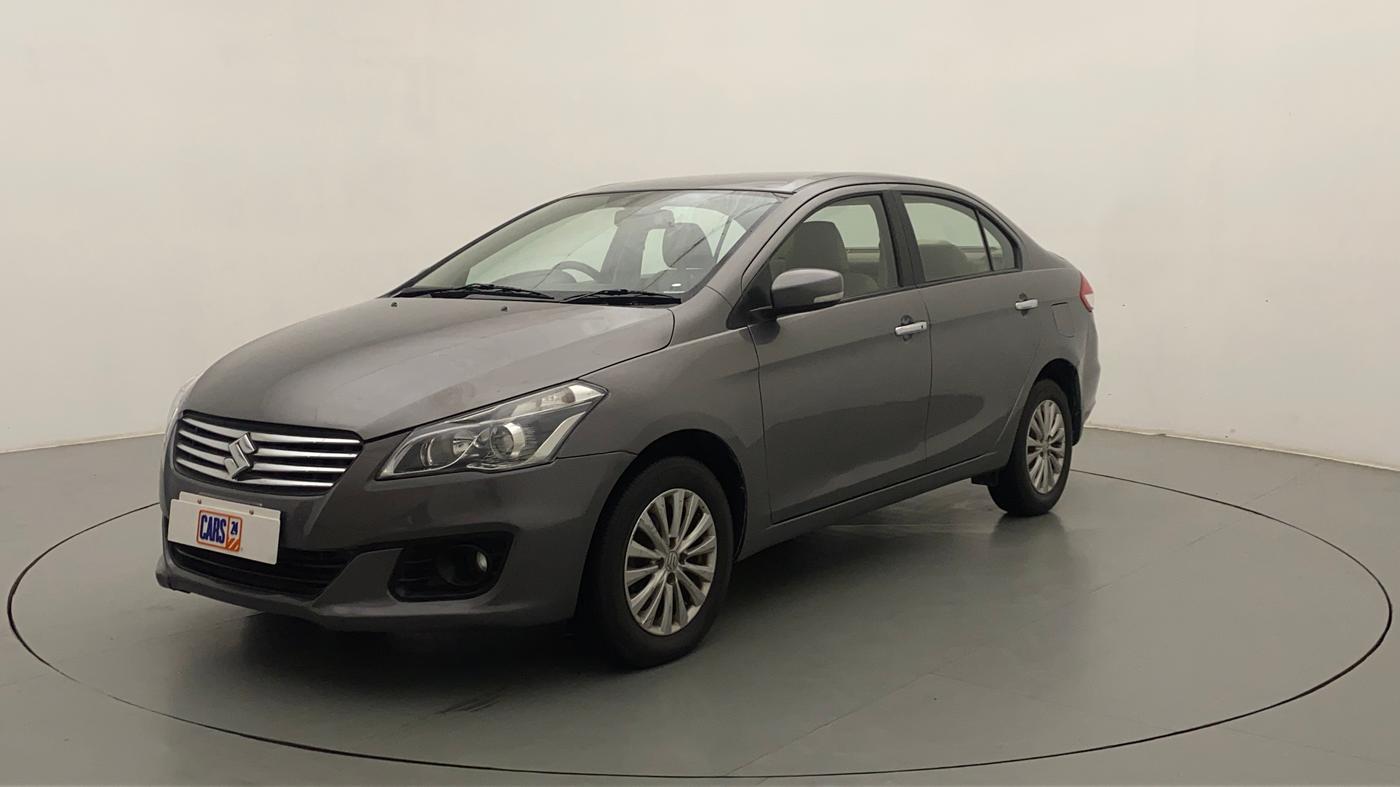 2015 Maruti Ciaz ZXI, Petrol, Manual, 85,633 km, Left Front Diagonal