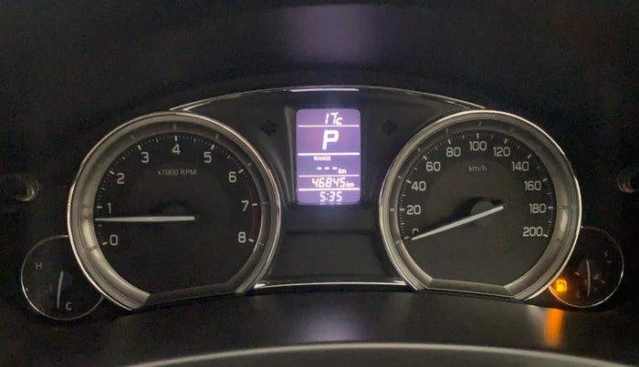 2018 Maruti Ciaz ZETA 1.4  AT PETROL, Petrol, Automatic, 46,800 km, Odometer Image
