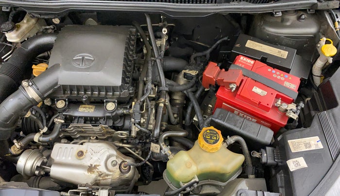 2023 Tata NEXON XZA PLUS SUNROOF PETROL, Petrol, Automatic, 28,786 km, Engine View - Left