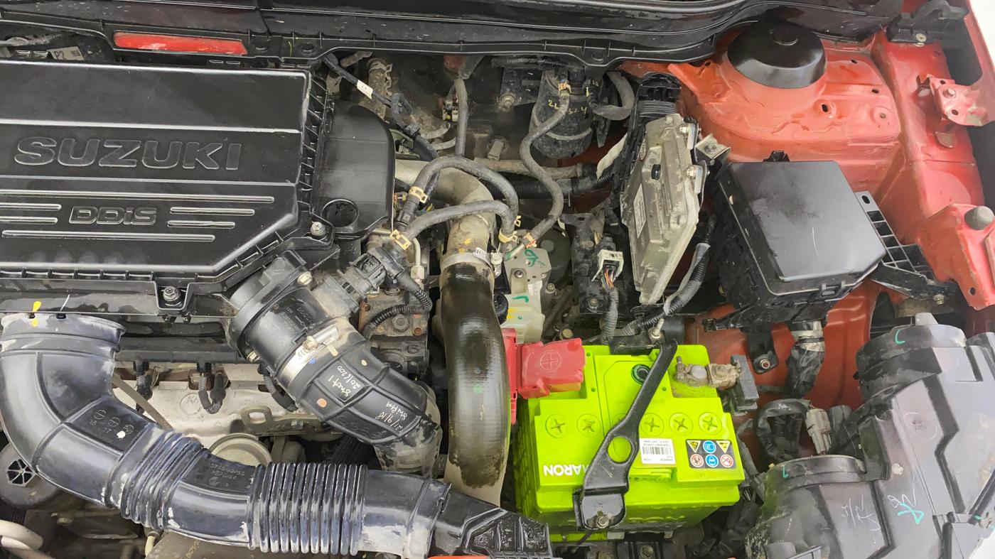 2018 Maruti Vitara Brezza ZDI PLUS AMT, Diesel, Automatic, 41,021 km, Engine View - Left