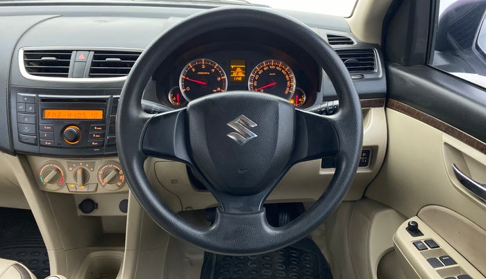 2014 Maruti Swift Dzire VDI, Diesel, Manual, 1,22,129 km, Steering Wheel Close Up