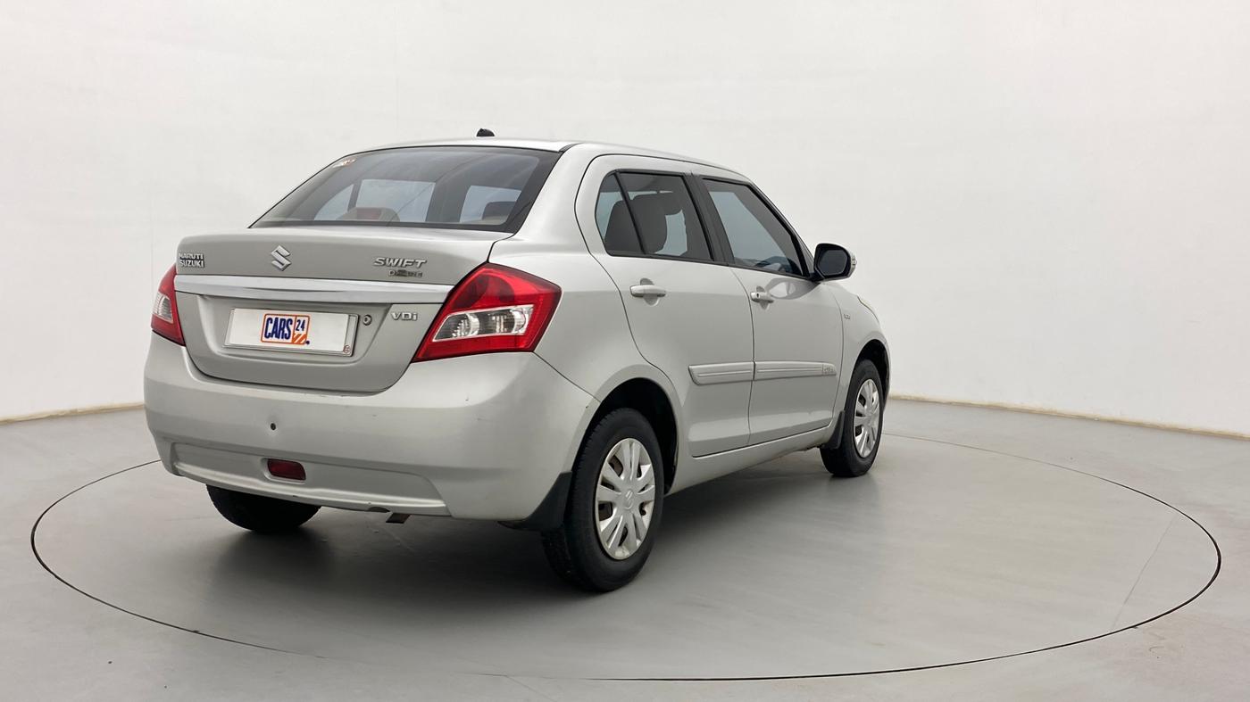 2014 Maruti Swift Dzire VDI, Diesel, Manual, 1,22,129 km, Right Back Diagonal
