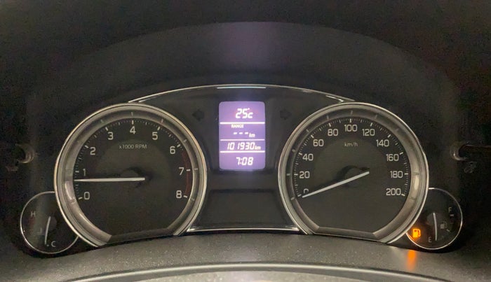 2017 Maruti Ciaz ZETA 1.4  MT PETROL, Petrol, Manual, 1,01,901 km, Odometer Image