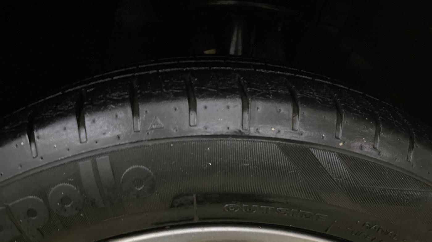 2018 Maruti Baleno ZETA CVT PETROL 1.2, Petrol, Automatic, 56,799 km, Right Front Tyre Tread