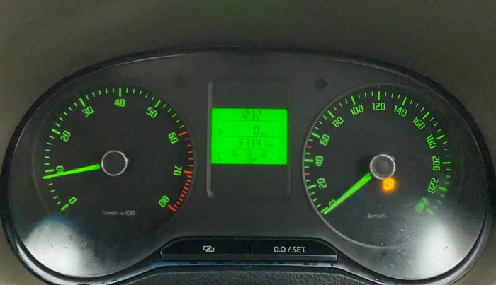 2014 Skoda Rapid ELEGANCE 1.6 MPI MT, Petrol, Manual, 37,341 km, Odometer Image
