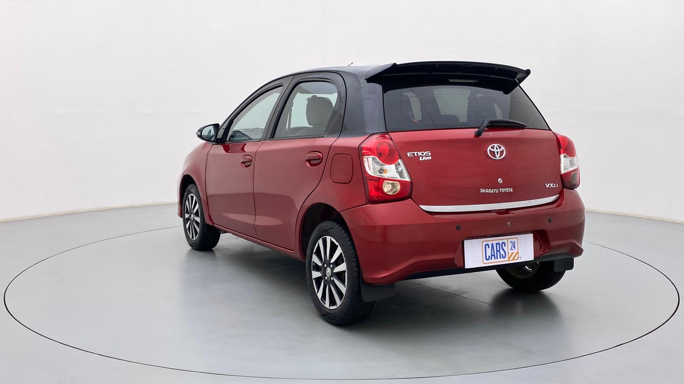 2018 Toyota Etios Liva VXD DUAL TONE, Diesel, Manual, 74,826 km, Left Back Diagonal