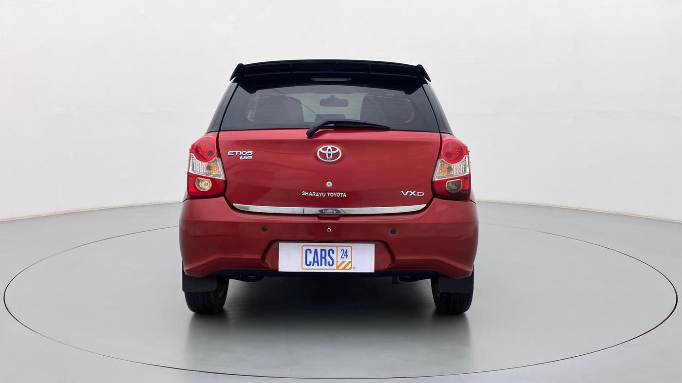 2018 Toyota Etios Liva VXD DUAL TONE, Diesel, Manual, 74,826 km, Back/Rear