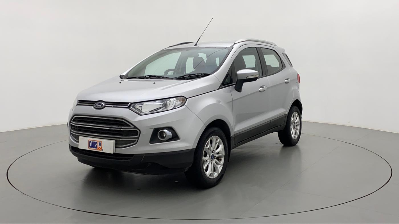 2017 Ford Ecosport TITANIUM + 1.5L PETROL AT, Petrol, Automatic, 41,454 km, Left Front Diagonal