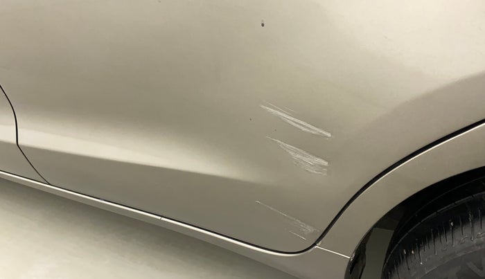2020 Maruti Baleno DELTA CVT PETROL 1.2, Petrol, Automatic, 27,437 km, Rear left door - Minor scratches