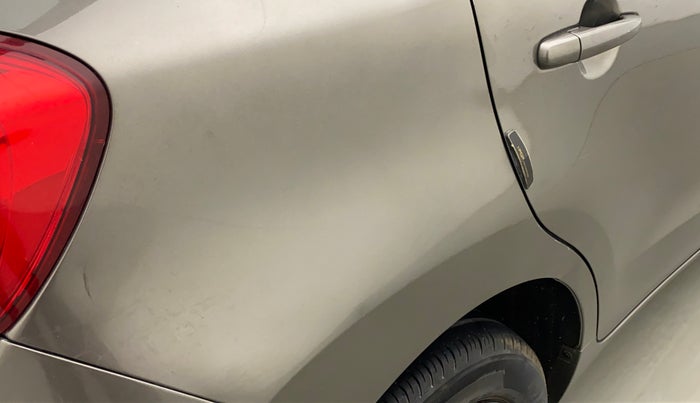 2020 Maruti Baleno DELTA CVT PETROL 1.2, Petrol, Automatic, 27,437 km, Right quarter panel - Slightly dented