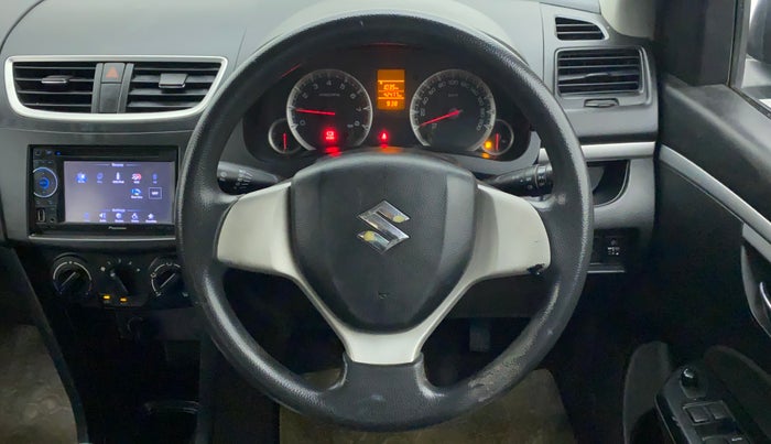 2012 Maruti Swift VXI, Petrol, Manual, 42,605 km, Steering Wheel Close Up