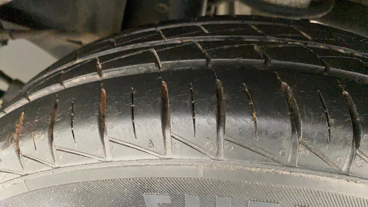 2021 Maruti Alto LXI, Petrol, Manual, 10,952 km, Left Rear Tyre Tread