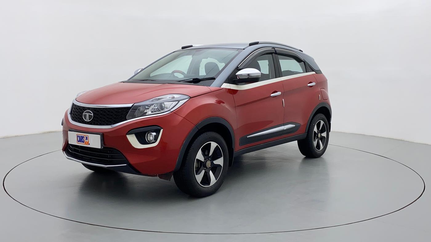 2018 Tata NEXON XZ+ 1.2 DUAL TONE, Petrol, Manual, 38,171 km, Left Front Diagonal