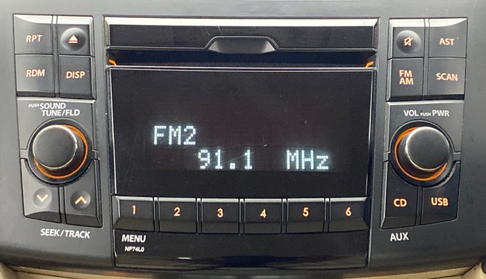 2012 Maruti Swift Dzire ZDI, Diesel, Manual, 63,446 km, Infotainment System