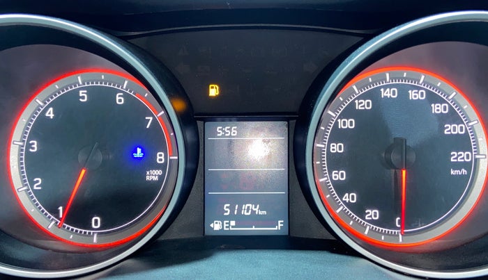 2022 Maruti Swift VXI, Petrol, Manual, 51,095 km, Odometer Image