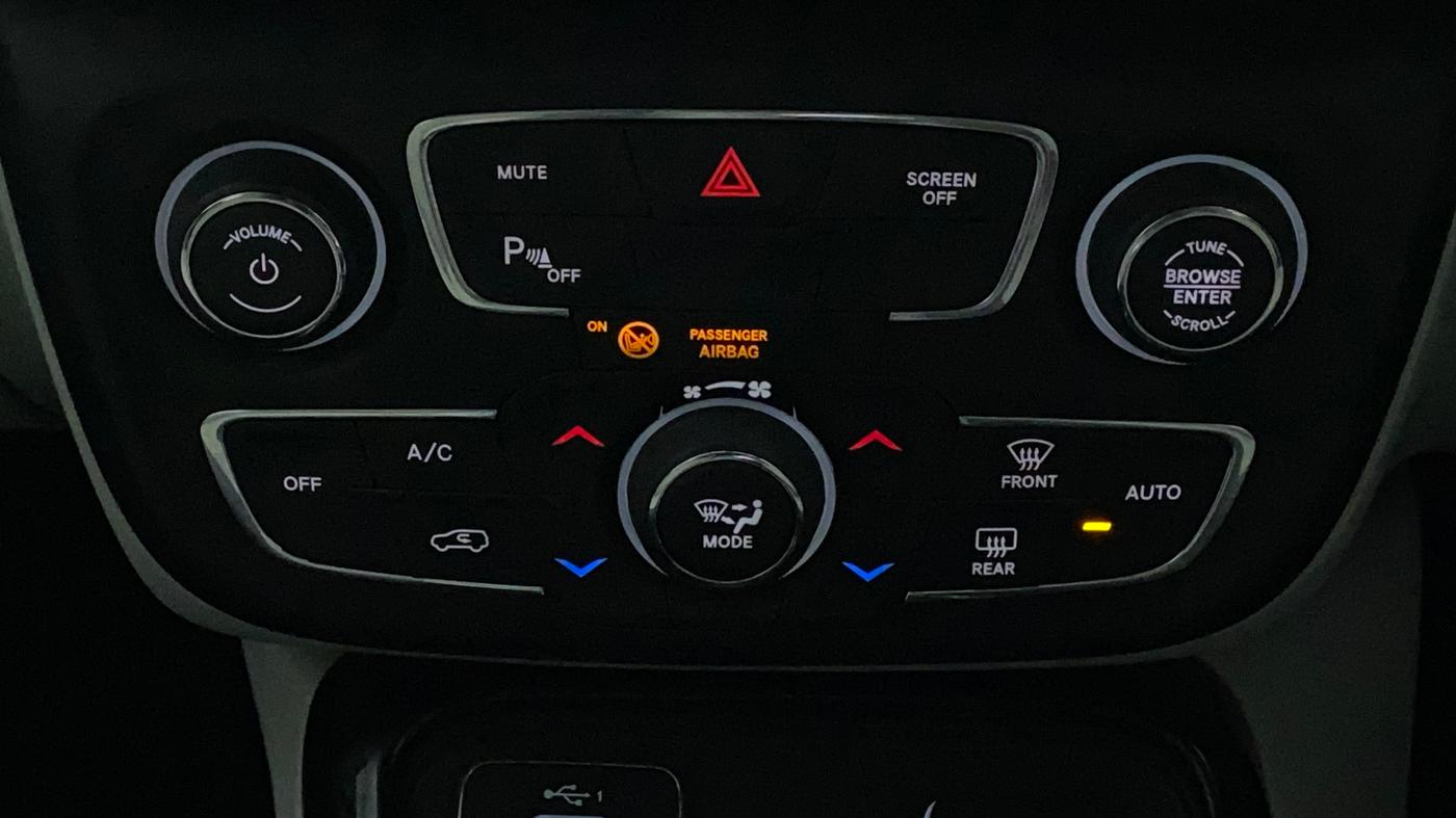 2020 Jeep Compass LIMITED PLUS DIESEL, Diesel, Manual, 23,542 km, Automatic Climate Control