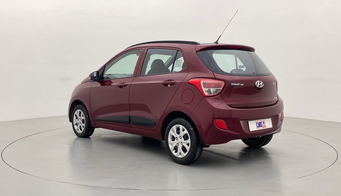 2016 Hyundai Grand i10 SPORTZ 1.2 KAPPA VTVT, Petrol, Manual, 31,082 km, Left Back Diagonal