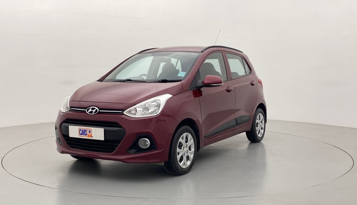 2016 Hyundai Grand i10 SPORTZ 1.2 KAPPA VTVT, Petrol, Manual, 31,082 km, Left Front Diagonal