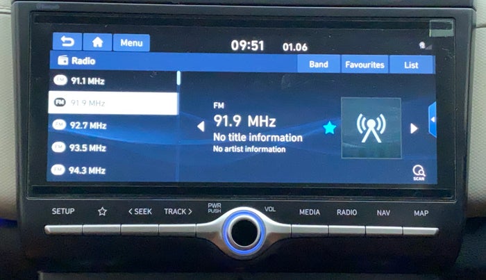 2021 Hyundai Creta SX 1.5 PETROL, Petrol, Manual, 35,566 km, Infotainment System