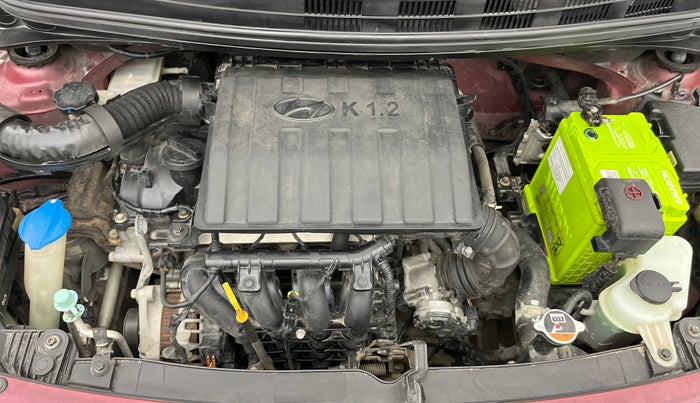 2015 Hyundai Grand i10 SPORTZ 1.2 KAPPA VTVT, Petrol, Manual, 50,396 km, Engine View