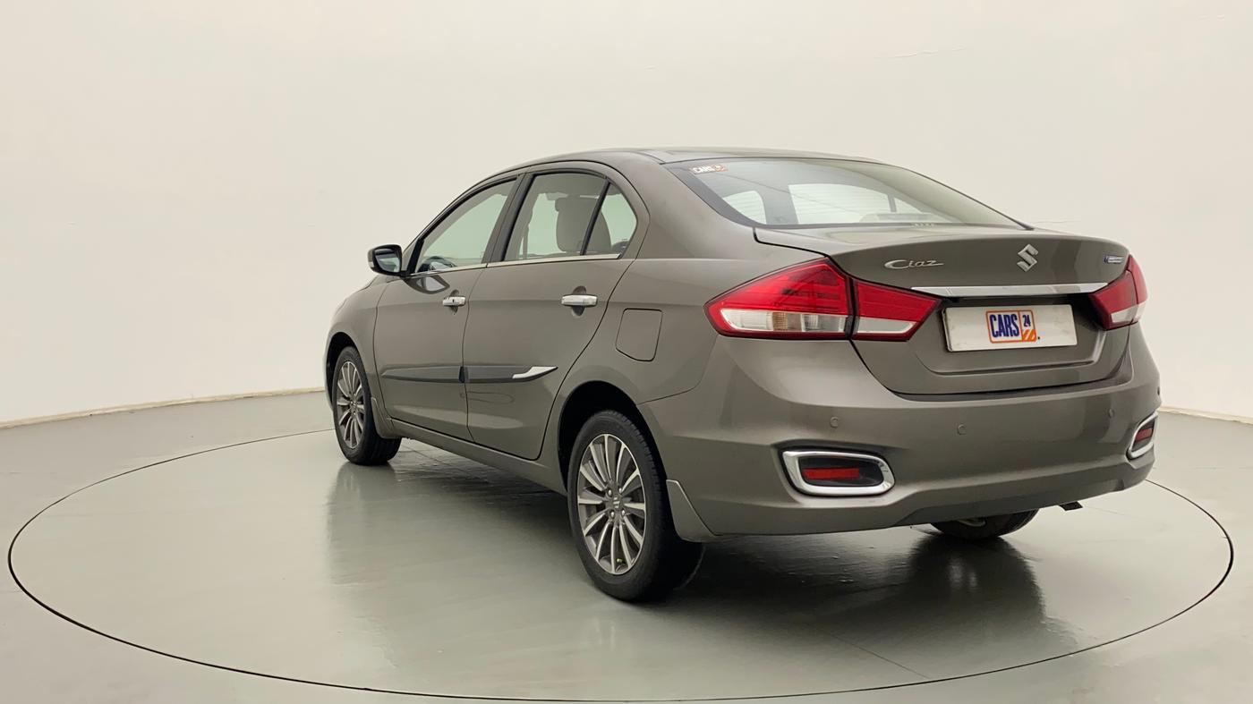 2019 Maruti Ciaz ALPHA  AT 1.5 SHVS PETROL, Petrol, Automatic, 47,734 km, Left Back Diagonal