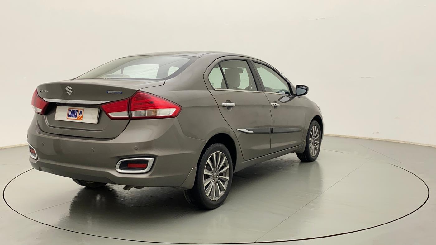 2019 Maruti Ciaz ALPHA  AT 1.5 SHVS PETROL, Petrol, Automatic, 47,734 km, Right Back Diagonal