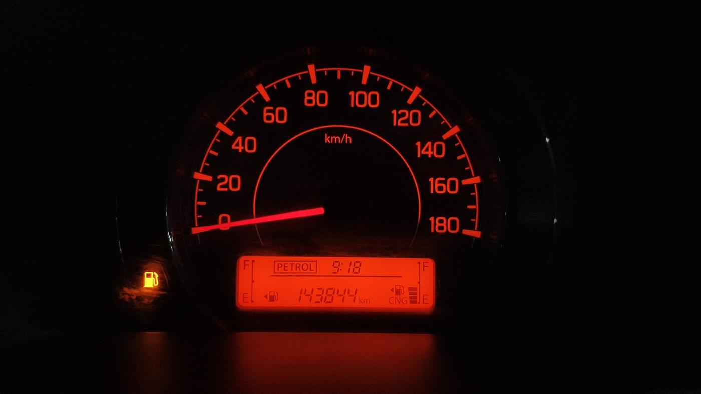 2021 Maruti New Wagon-R LXI CNG 1.0, CNG, Manual, 1,43,858 km, Odometer Image