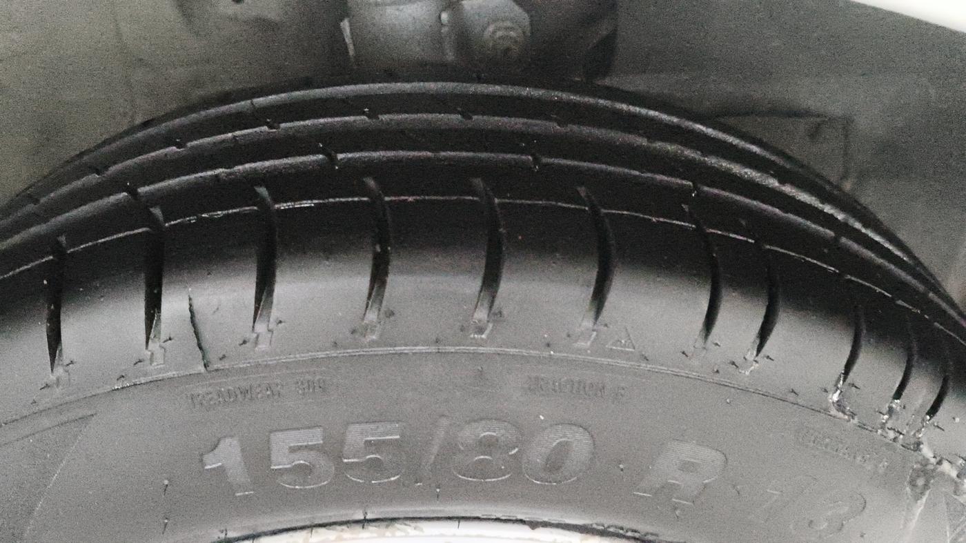 2021 Maruti New Wagon-R LXI CNG 1.0, CNG, Manual, 1,43,858 km, Right Front Tyre Tread