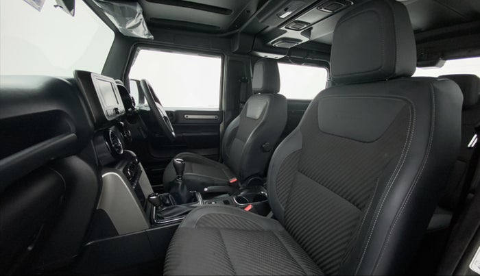 2021 Mahindra Thar LX HT PETROL 4WD MT, Petrol, Manual, 2,567 km, Right Side Front Door Cabin