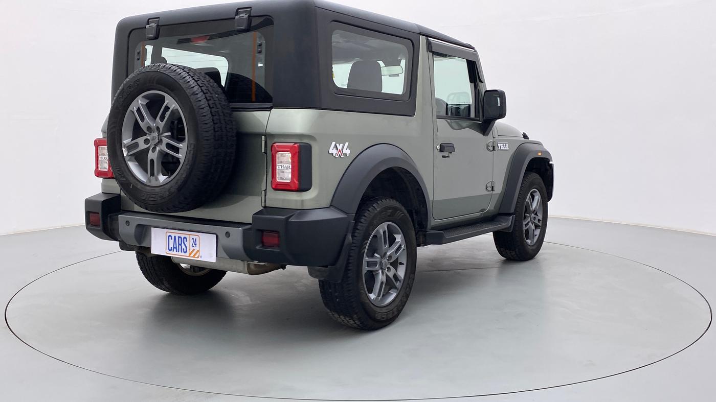 2021 Mahindra Thar LX HT PETROL 4WD MT, Petrol, Manual, 2,567 km, Right Back Diagonal