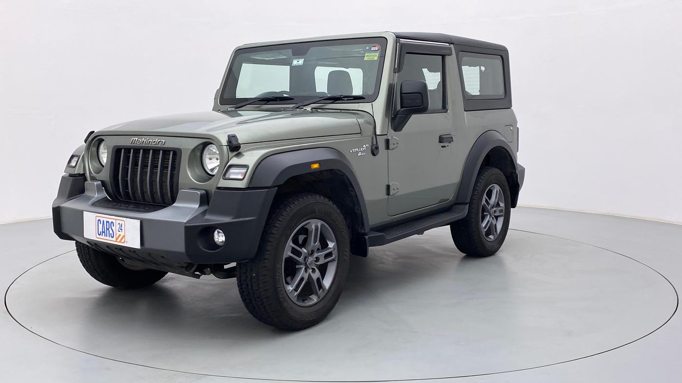 2021 Mahindra Thar LX HT PETROL 4WD MT, Petrol, Manual, 2,567 km, Left Front Diagonal